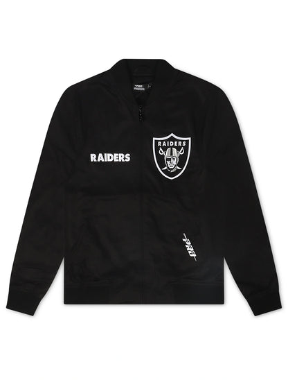 Pro Standard LV Raiders Wingspan Twill Jacket - Black Denim Exchange