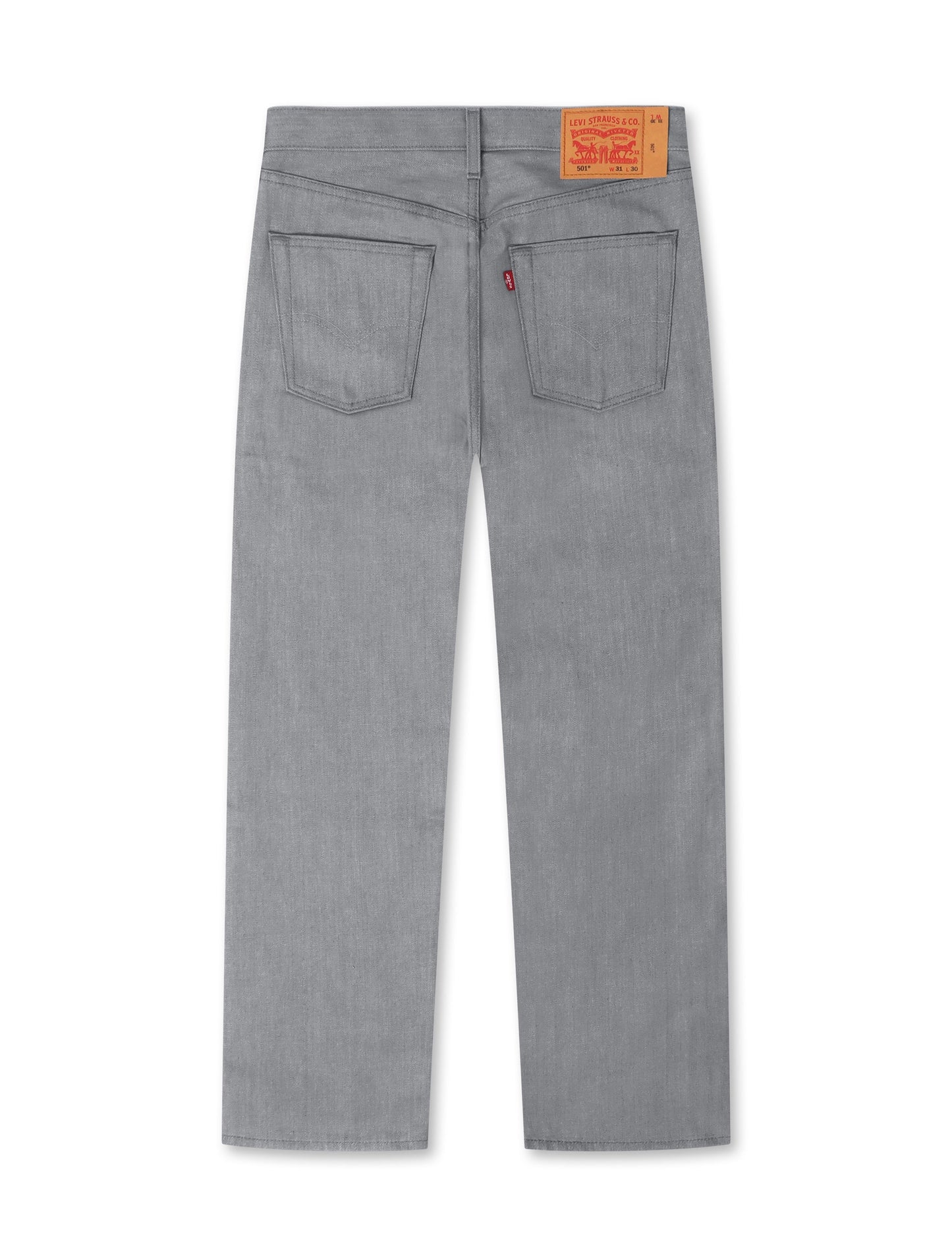 Levis 501™ Original Shrink To Fit Jeans - Silver Rigid Denim Exchange