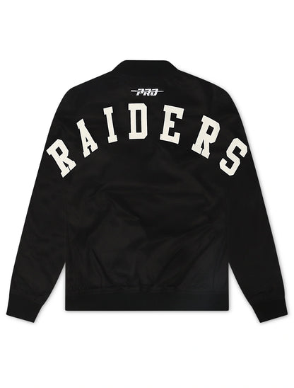 Pro Standard LV Raiders Wingspan Twill Jacket - Black Denim Exchange