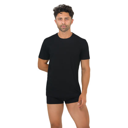Men’s Bamboo Crew Neck Undershirts 3-Pack Bambooven