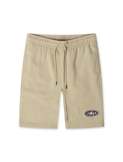 Air Jordan Mens Brooklyn Fleece Shorts - Desert Khaki Denim Exchange