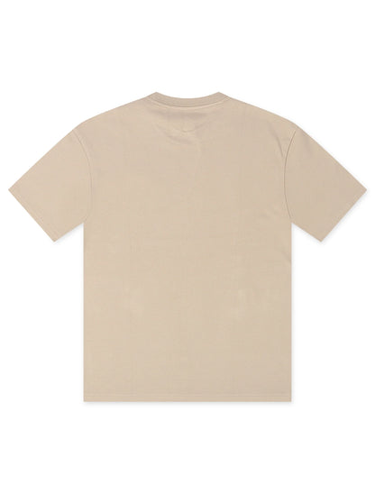 Psycho Bunny Monroe Heavy Weight Relaxed Fit Tee - Stone Denim Exchange