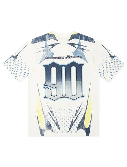 Smoke Rise Republic Tee - Boy Blue Denim Exchange