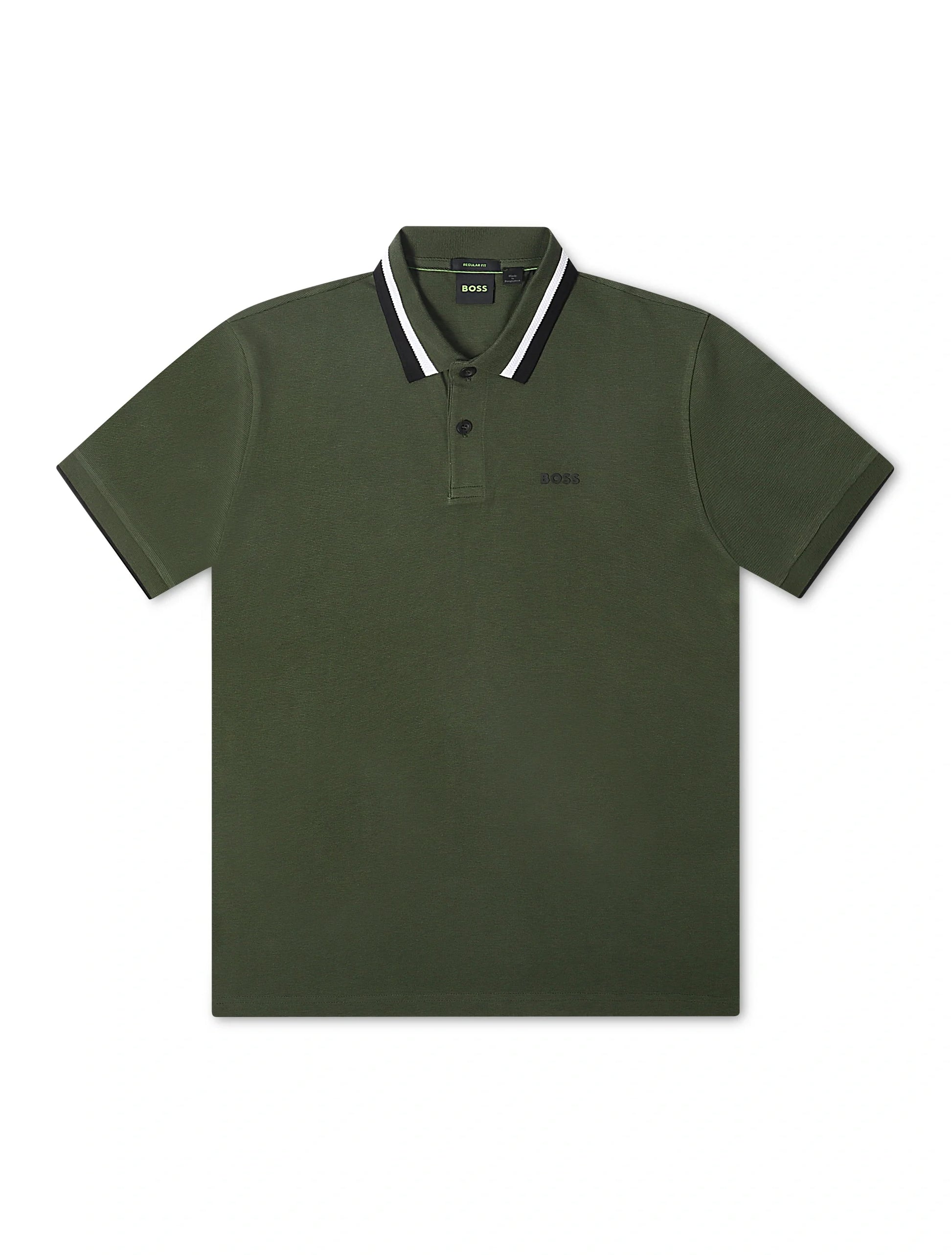 Boss Green Paddy AP Heritage Polo - Hunter Denim Exchange