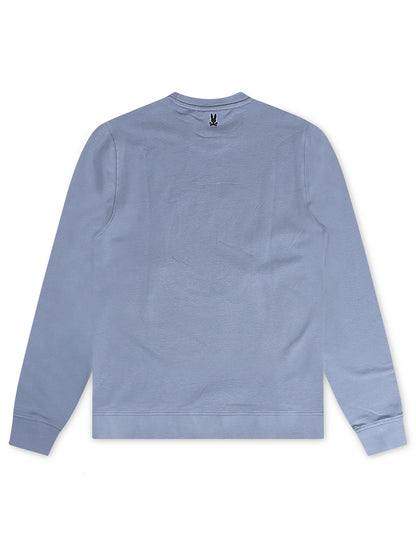 Psycho Bunny Mens London Embroidered Sweatshirt - Tmp Denim Exchange