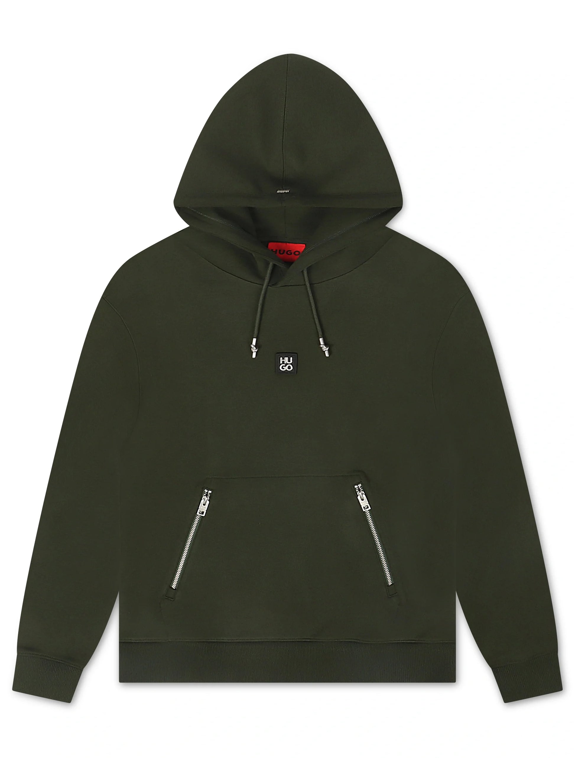 Hugo Dargenhood Hoodie - Olive Denim Exchange