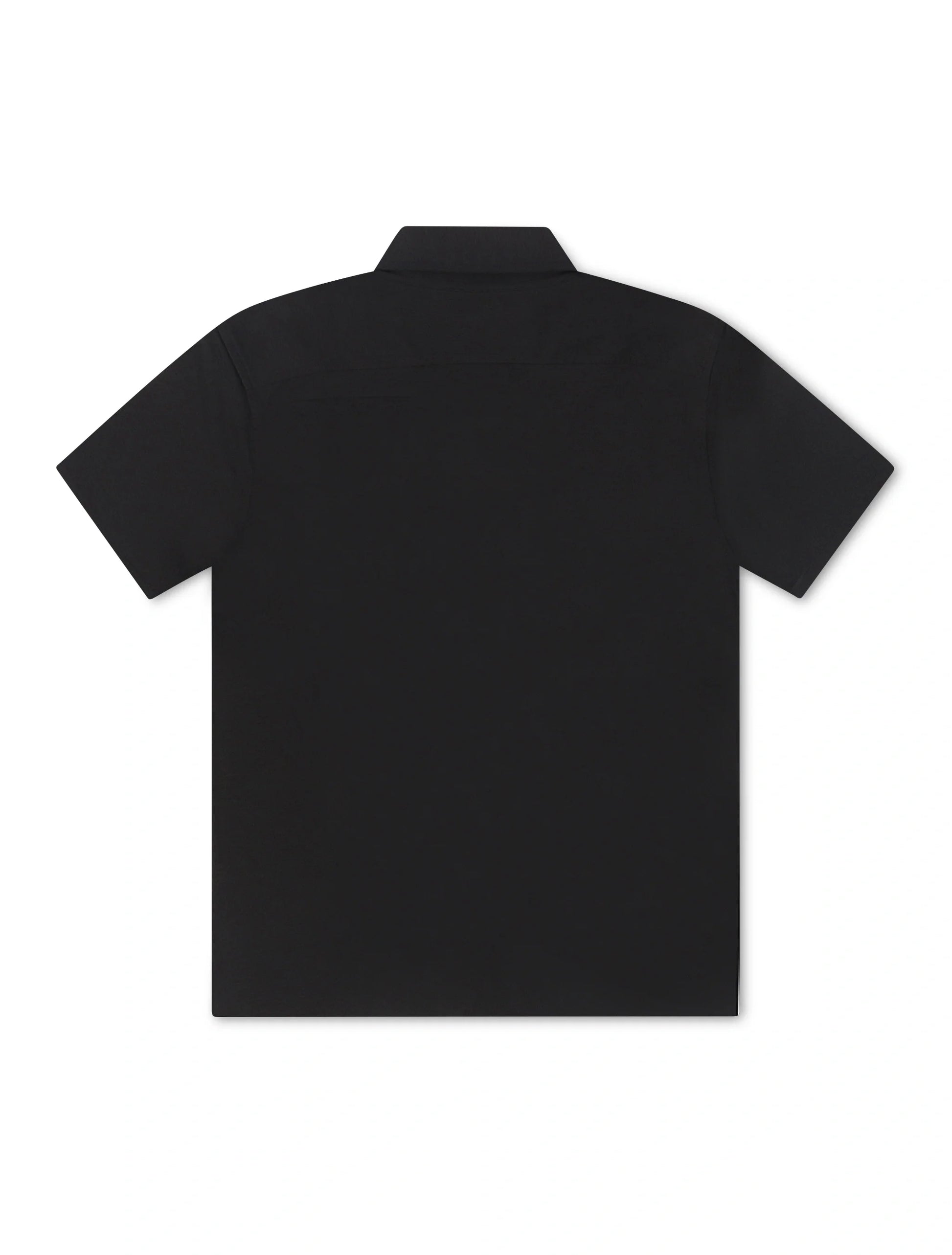 Psycho Bunny Bryan Camp Collar Shirt - Black Denim Exchange