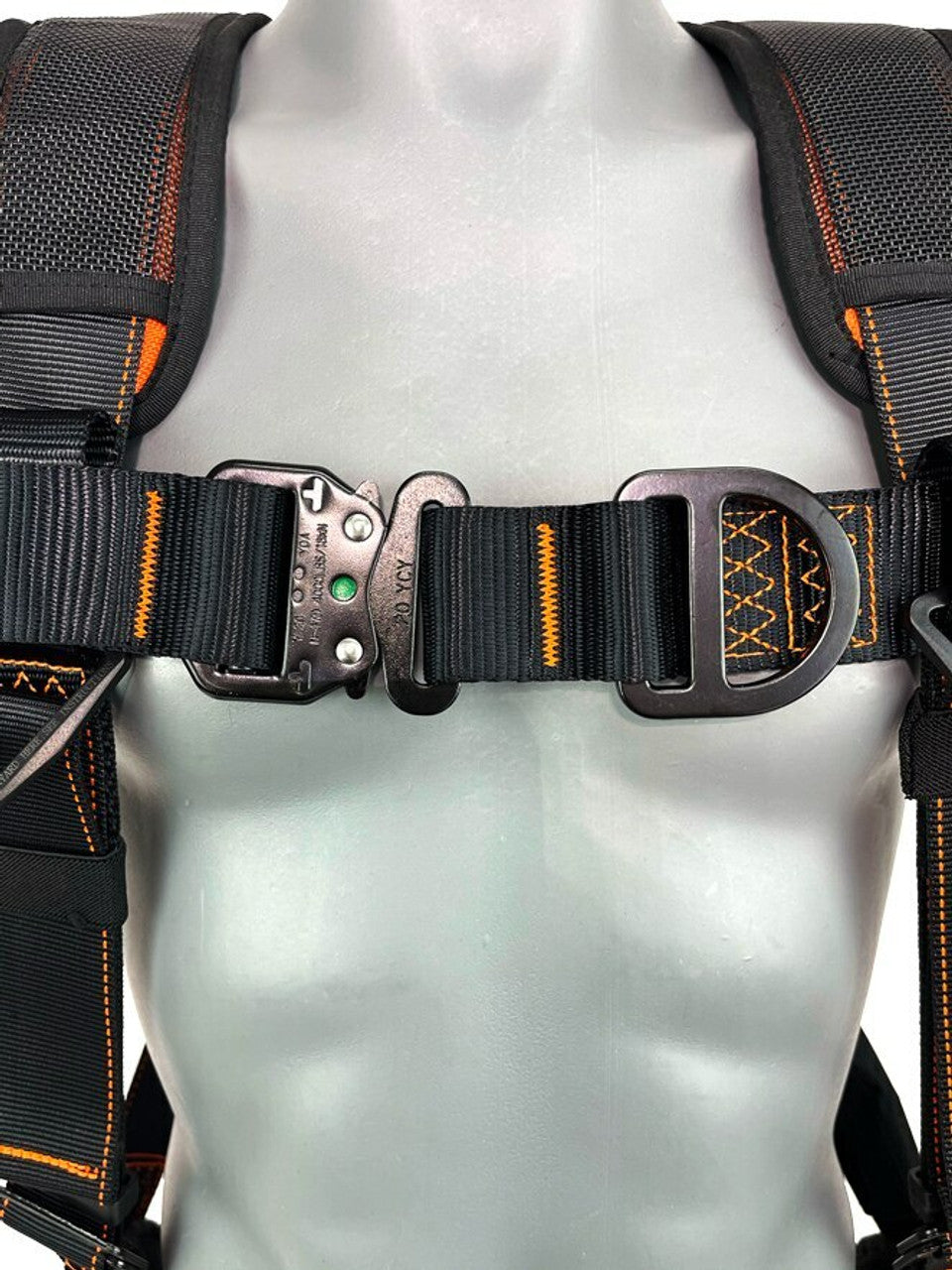 Frontline 105CFTB Combat Vest Style Harness with Front Side D-Rings and Suspension Trauma Straps Universal VM Hardware