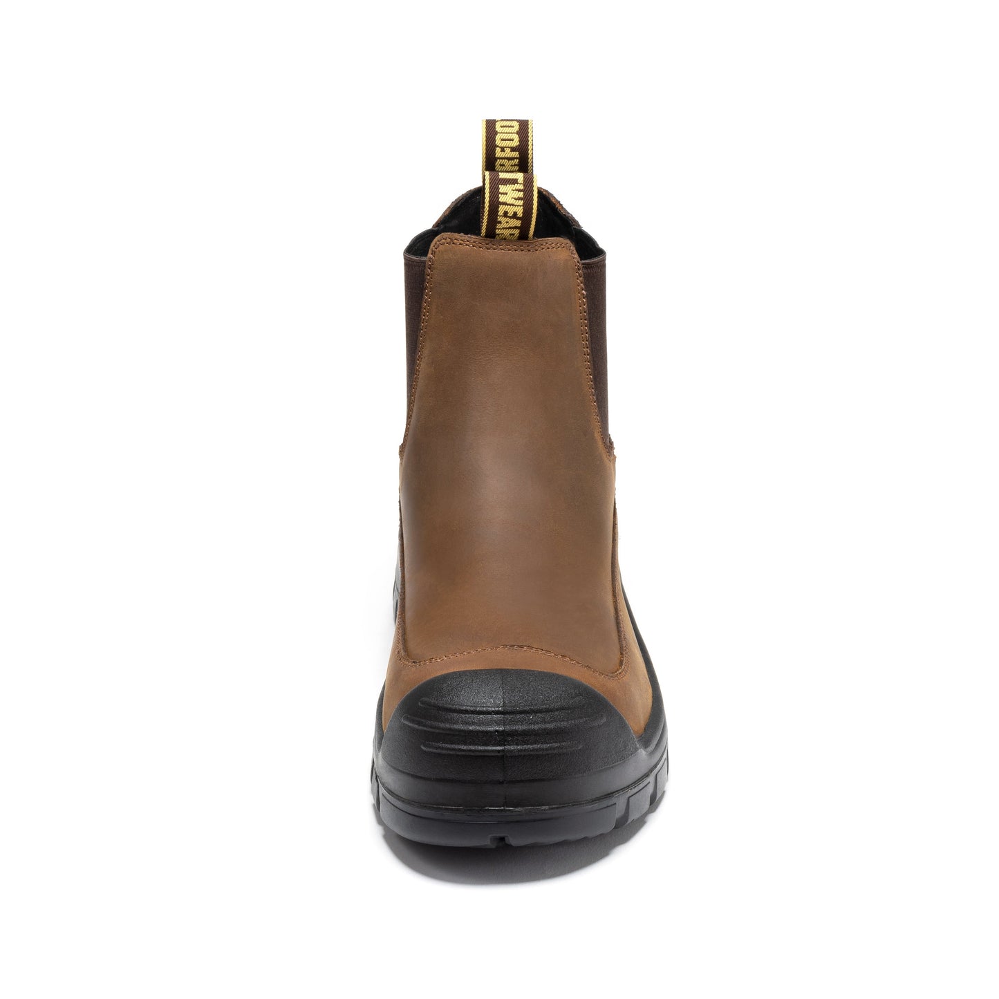 ROCKROOSTER Woodland Brown 6 inch Composite Toe Pull-on Leather Work Boots AK664 Rock Rooster Footwear Inc