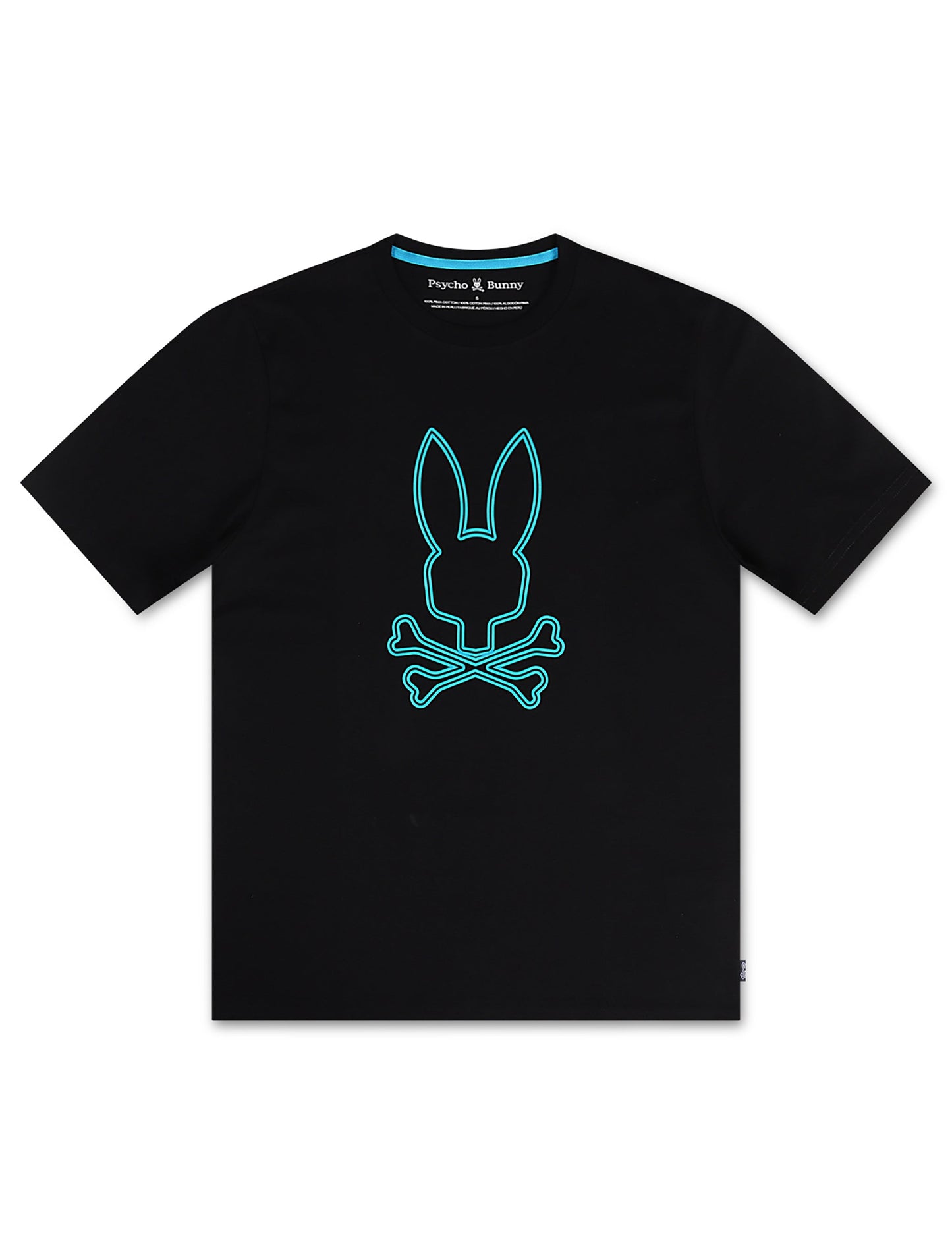 Psycho Bunny Richardson Graphic Tee - Black Denim Exchange