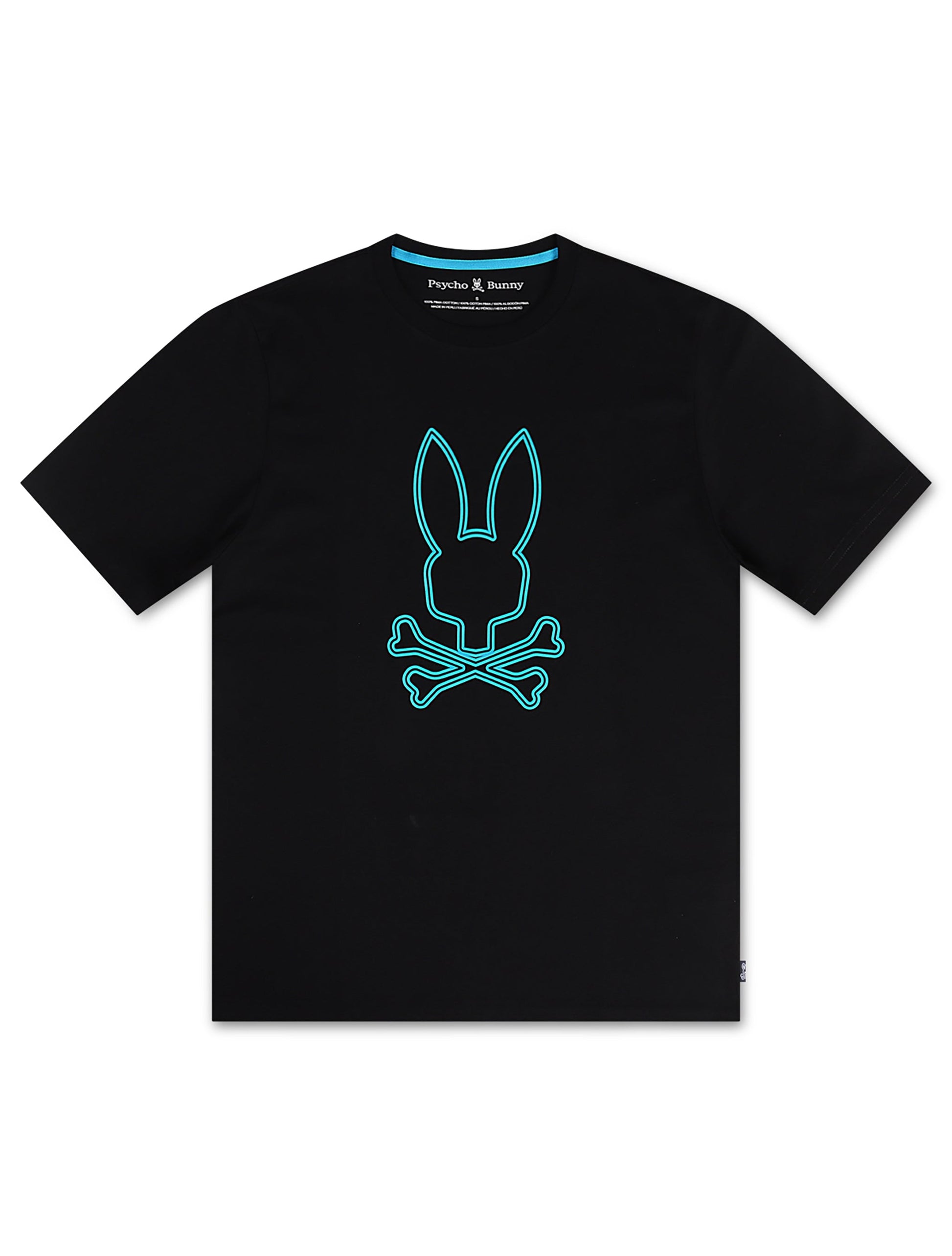 Psycho Bunny Richardson Graphic Tee - Black Denim Exchange