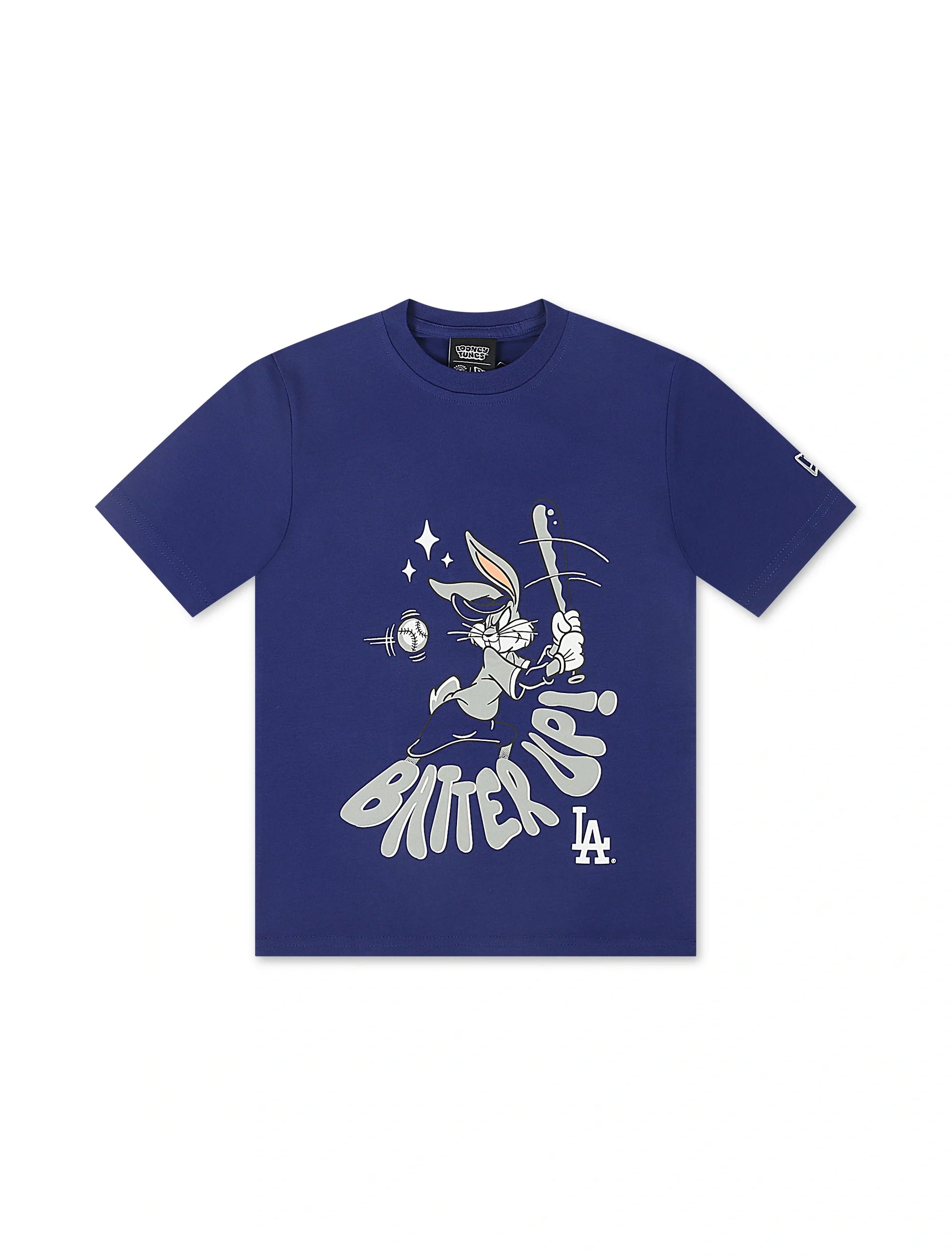 New Era Kids Bugs Bunny Dodgers Tee - Blue Denim Exchange