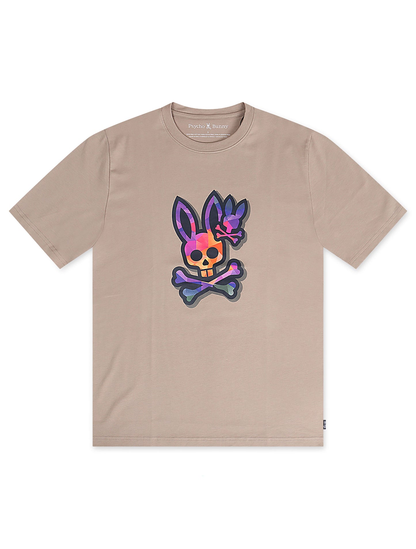 Psycho Bunny Randolph Graphic Tee - Stone Denim Exchange