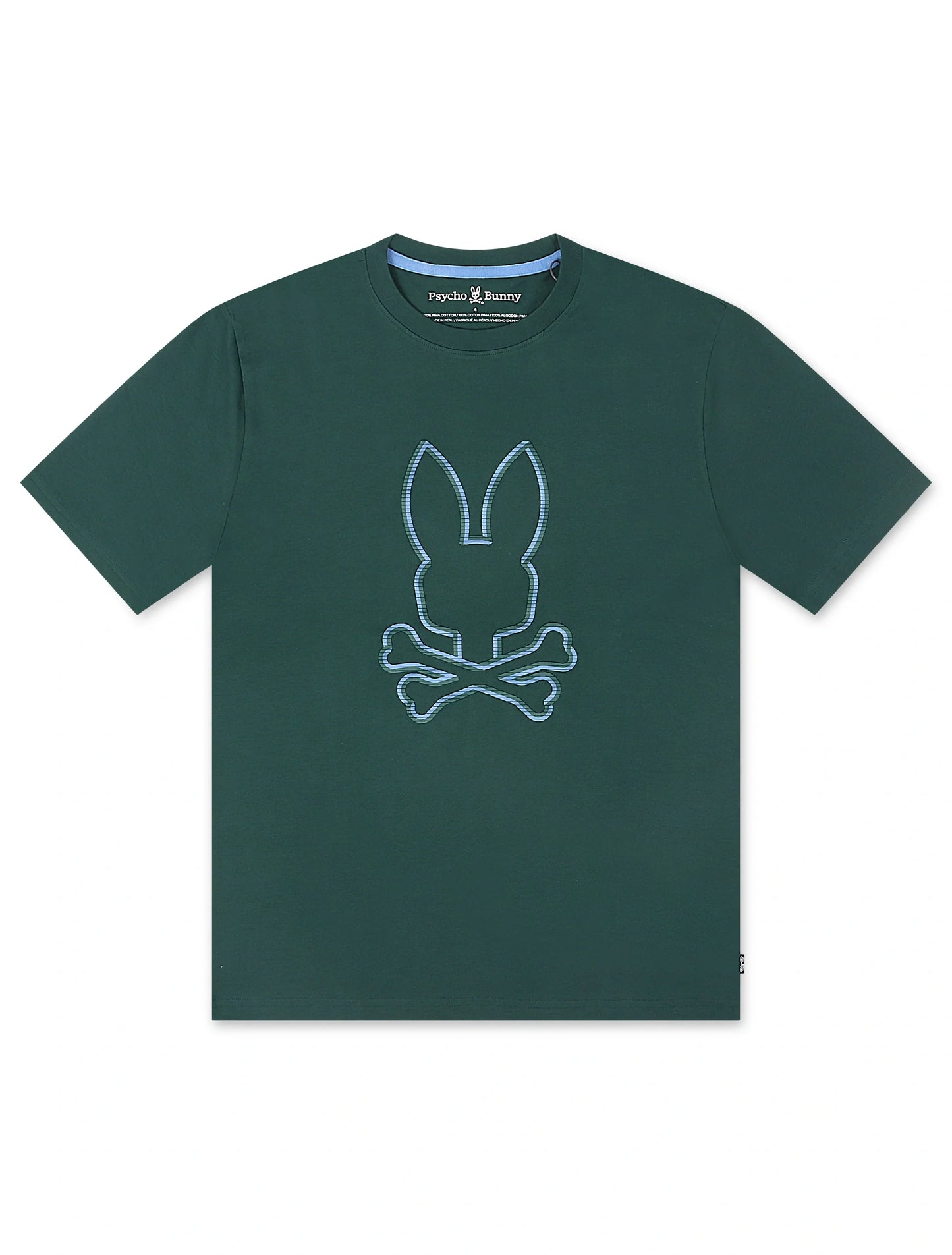 Psycho Bunny Hamilton Graphic Tee - Sea Moss Denim Exchange