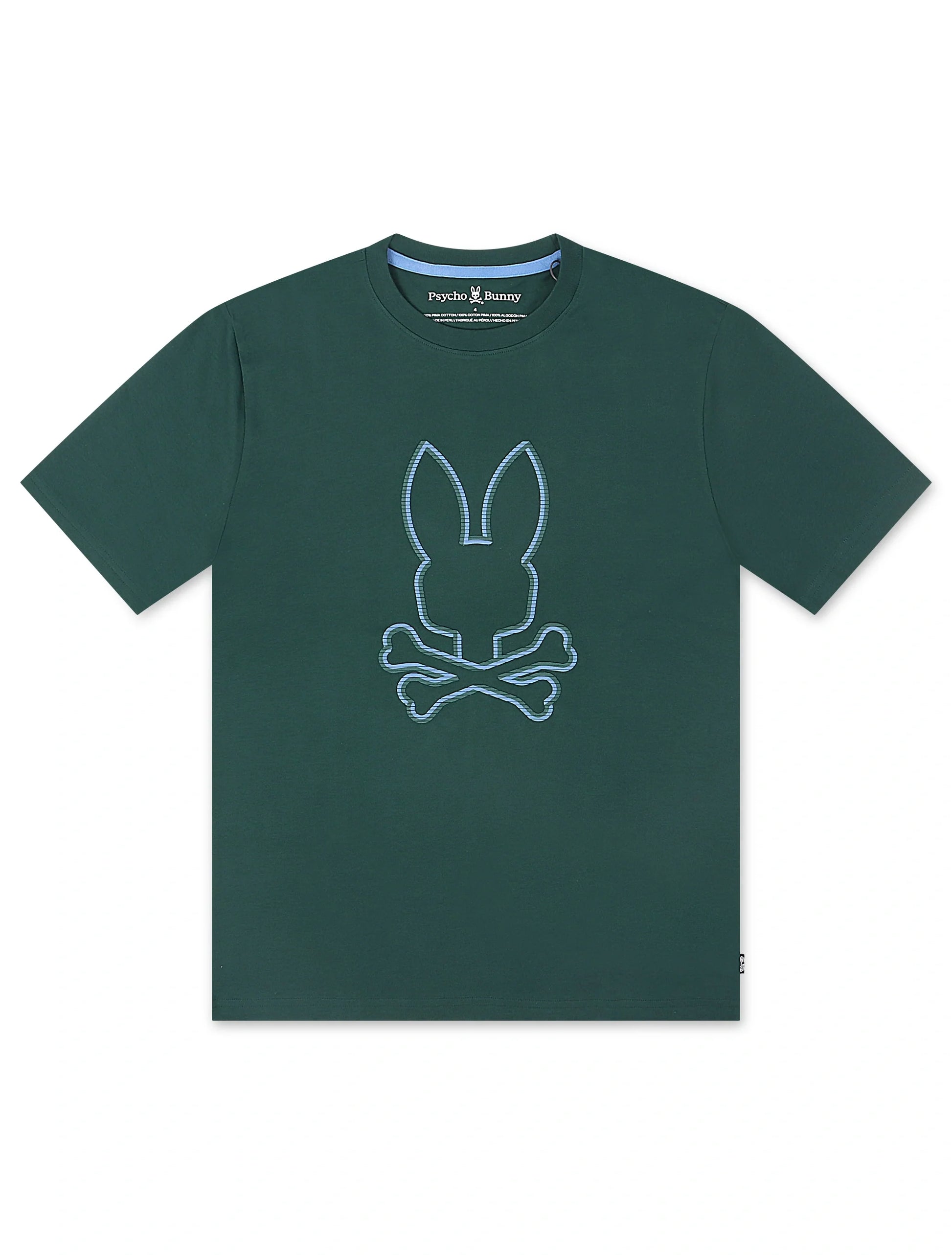 Psycho Bunny Hamilton Graphic Tee - Sea Moss Denim Exchange