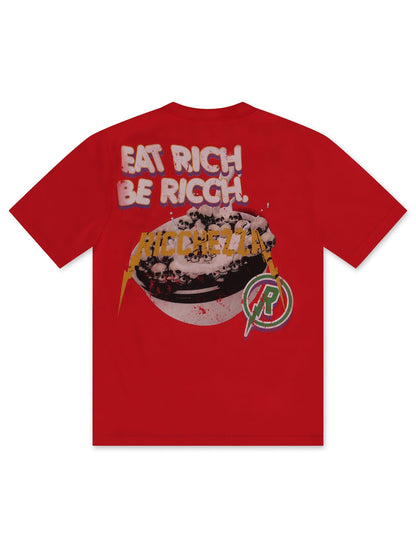 Ricchezza Eatricch Tee - Red Denim Exchange