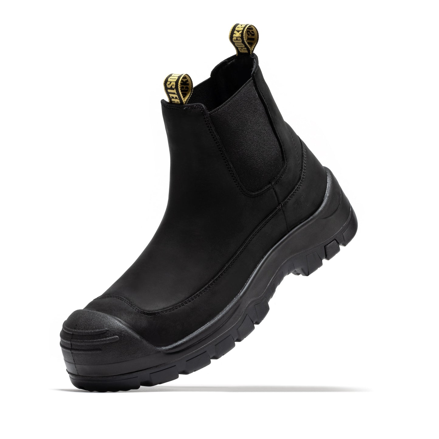 ROCKROOSTER Woodland Brown 6 inch Composite Toe Pull-on Leather Work Boots AK664 Rock Rooster Footwear Inc