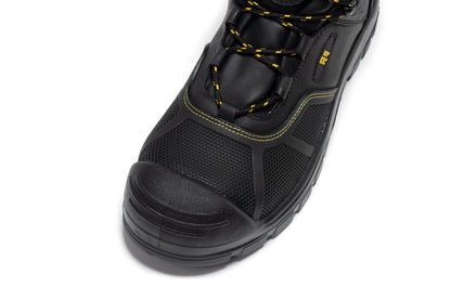 ROCKROOSTER Woodland Black 6 inch Waterproof Composite Toe Leather Work Boots AK663 Rock Rooster Footwear Inc