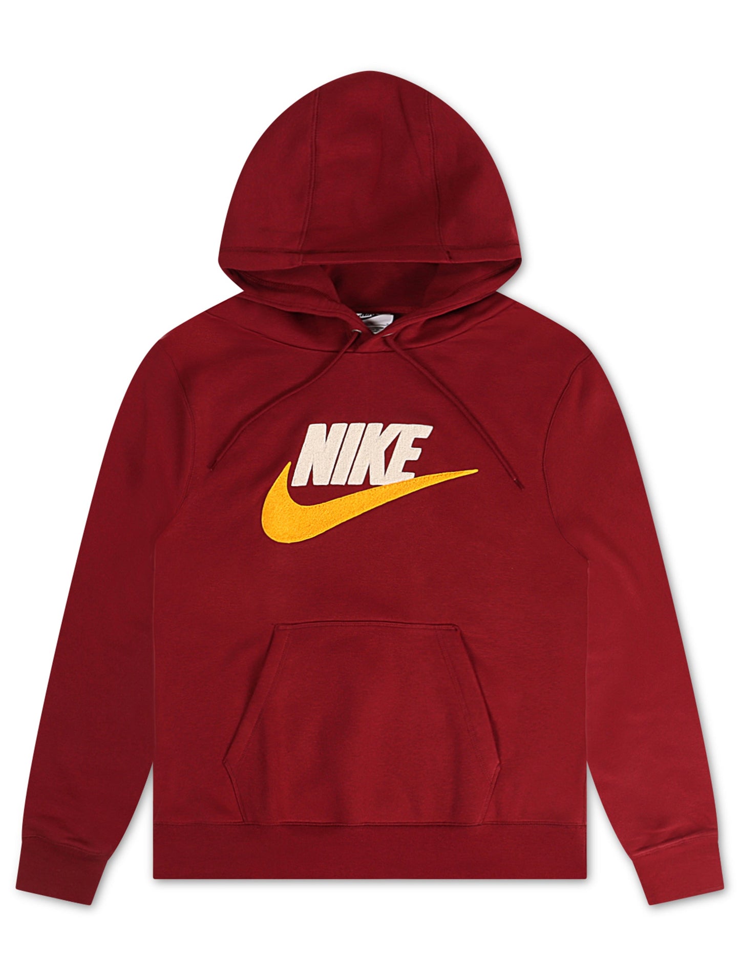 Nike Mens Club Fleece Hoodie - Team Red Denim Exchange