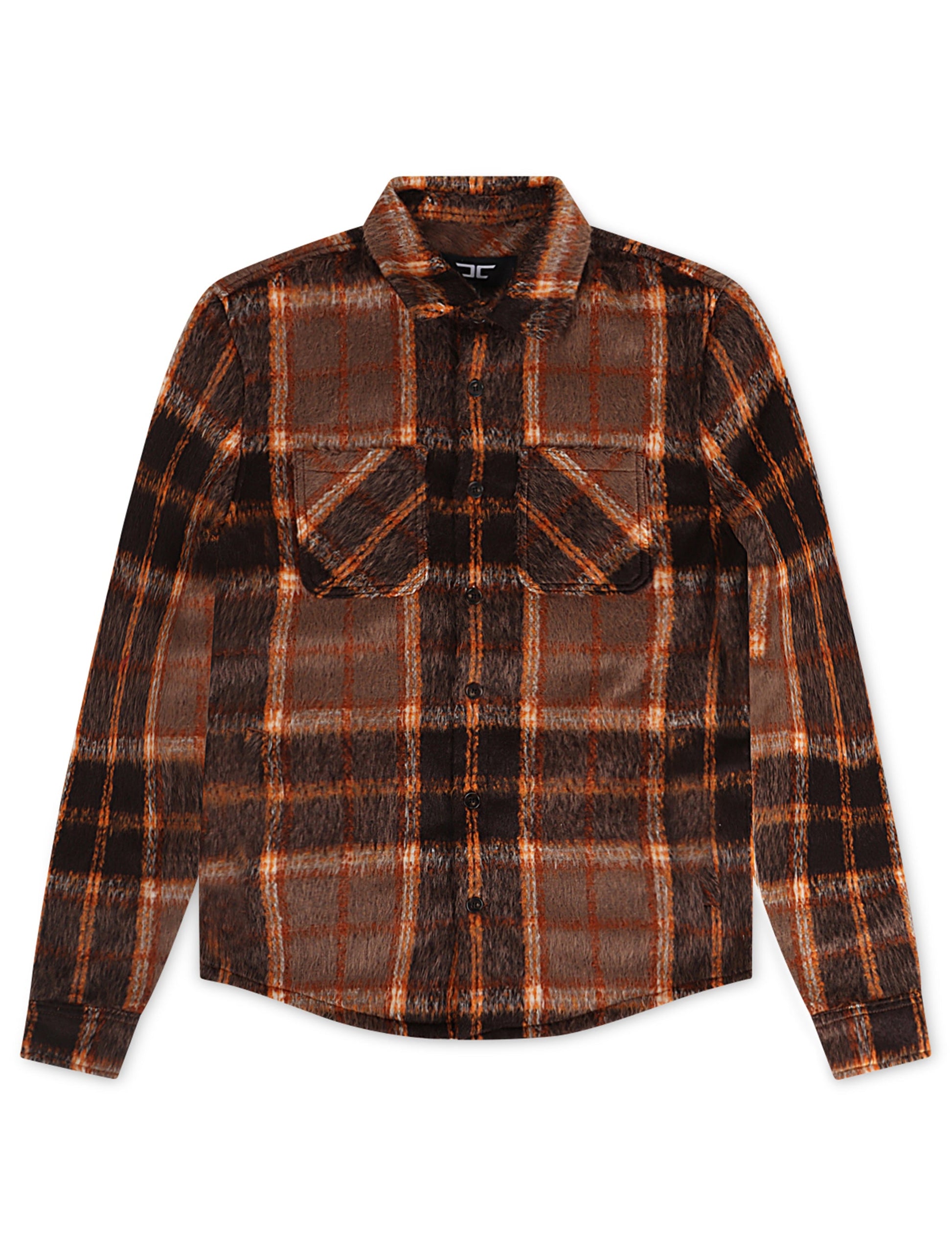 Jordan Craig Kids Graffiti Shirt Jacket - Brown Denim Exchange