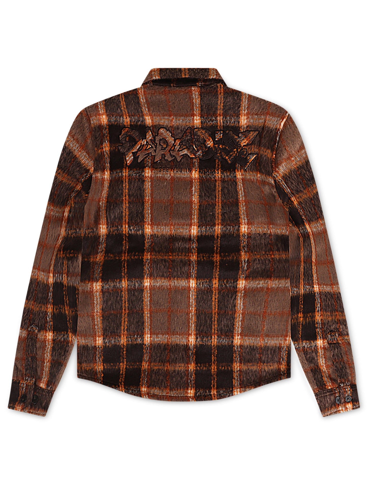 Jordan Craig Kids Graffiti Shirt Jacket - Brown Denim Exchange