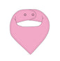 Bella (SOLID) - Bandana Bib Blush Lotus