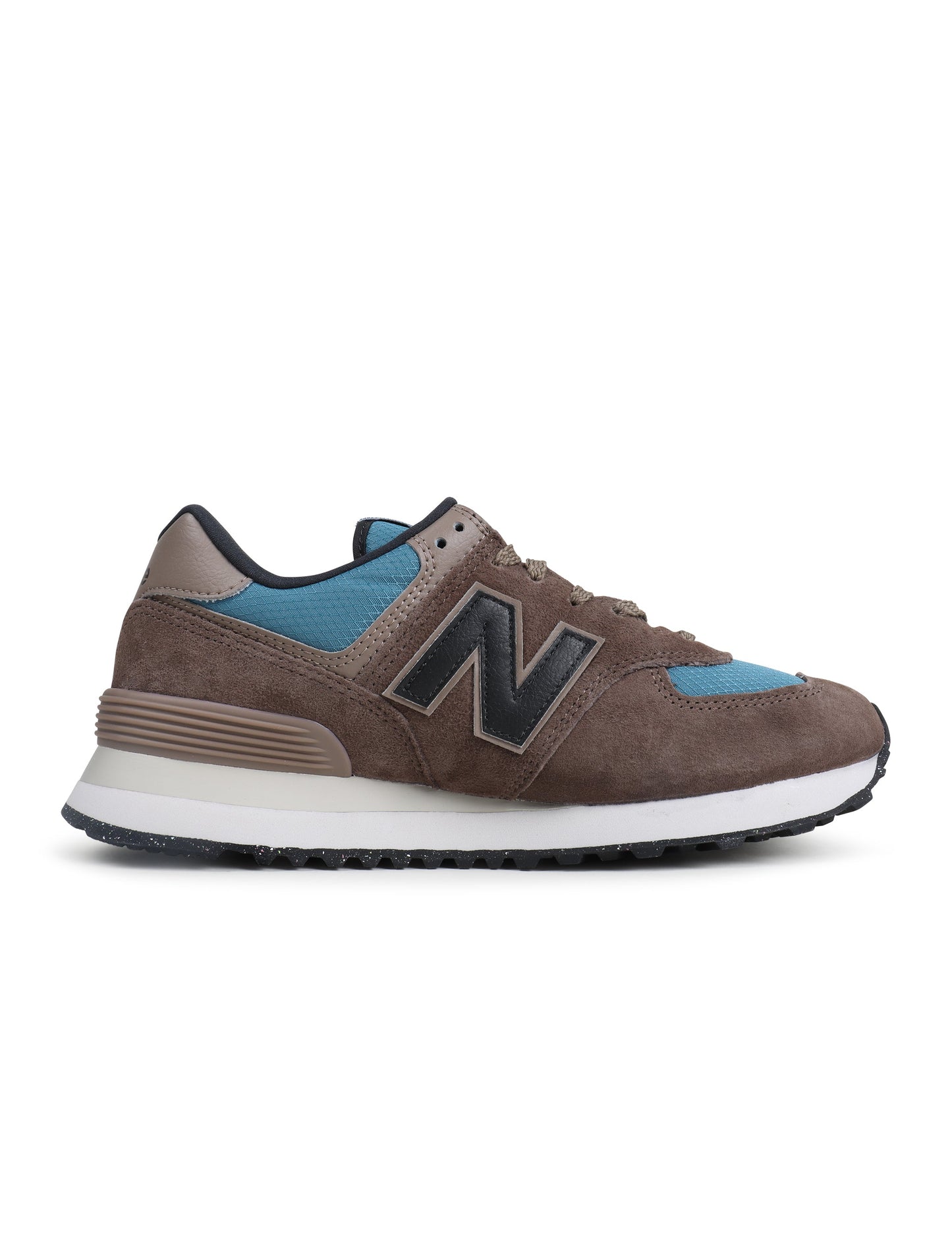 New Balance Men's 574 - Brown/Blue Denim Exchange