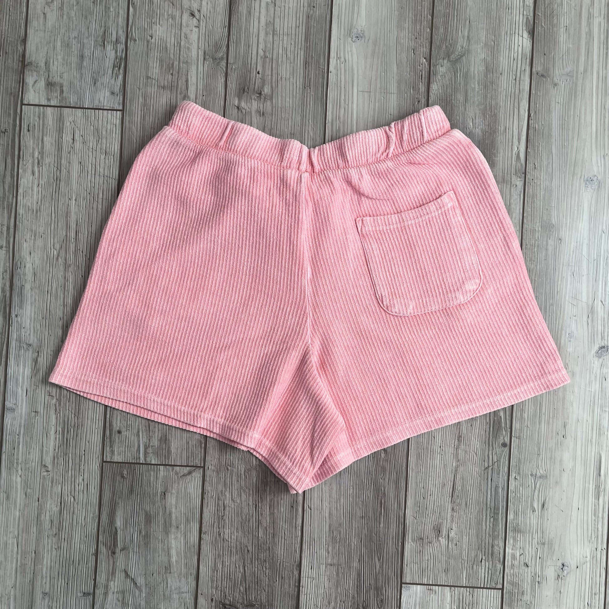 Blossom Pink Corded Shorts Ivy + Cloth
