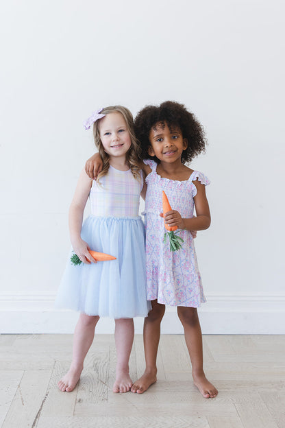 Charlotte - Smocked Dress Blush Lotus