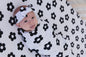 Presley (ribbed) - Swaddle Set Blush Lotus