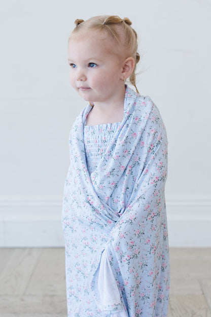 Eloise - Lightweight Blanket Blush Lotus