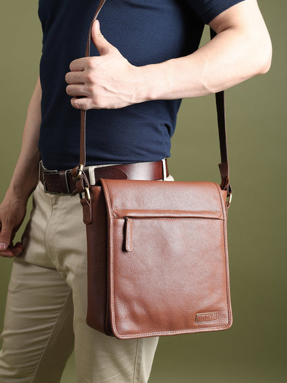 Leather Crossbody Bag for Travel Work Classy Leather Bags