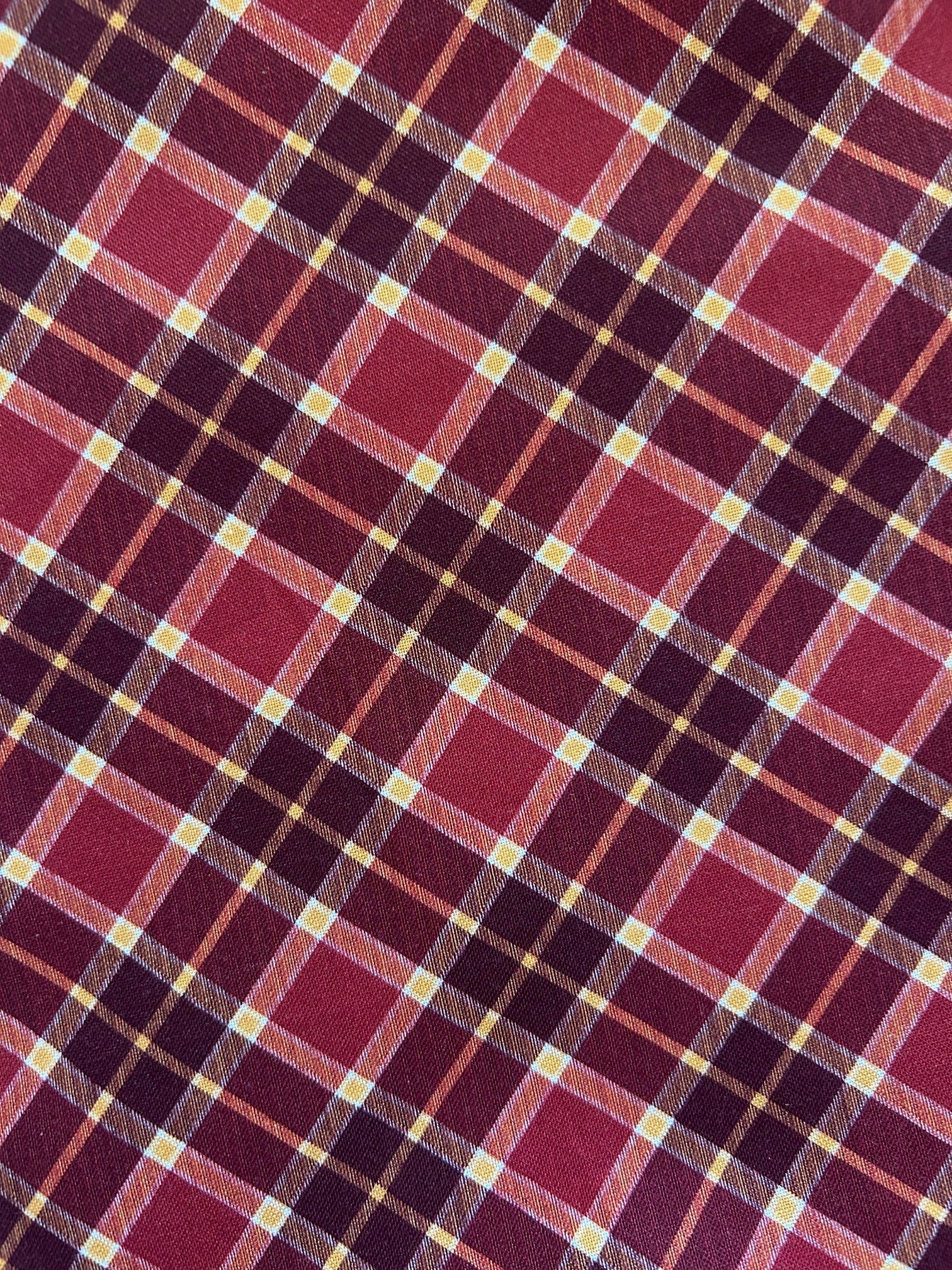 Plaid Vintage Dress Retrolicious