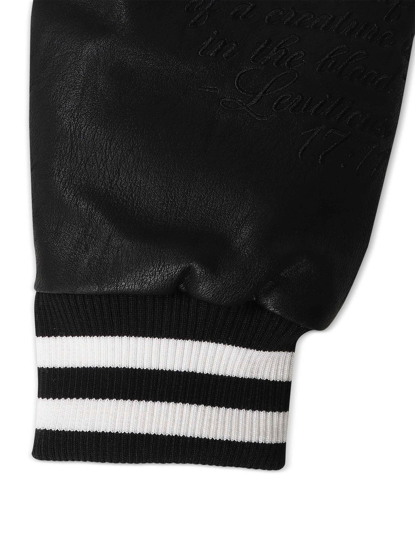 Jordan Craig Kids Carpe Diem Varsity Jacket - Black Denim Exchange