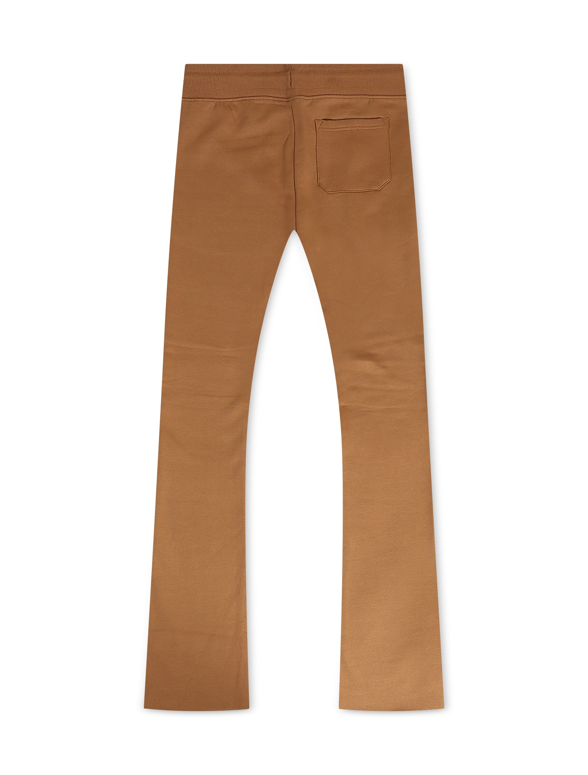 Jordan Craig Fleece Stacked Joggers - Mocha Denim Exchange