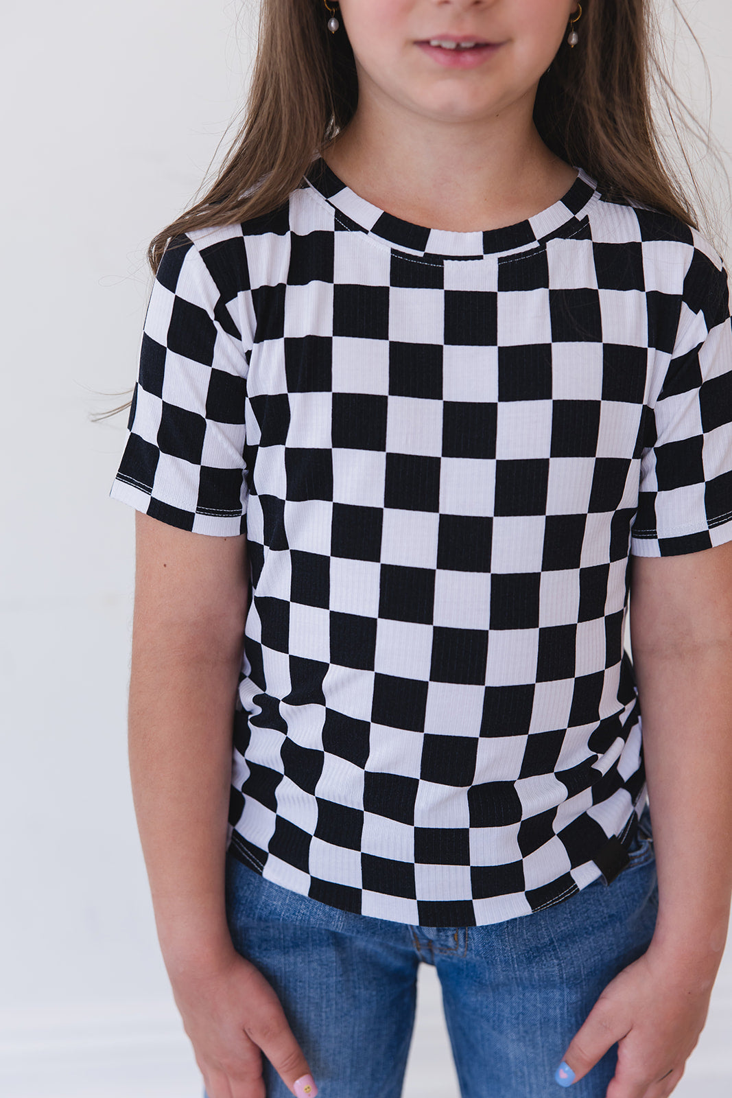 Hendrix (ribbed) - Everyday Tee Blush Lotus