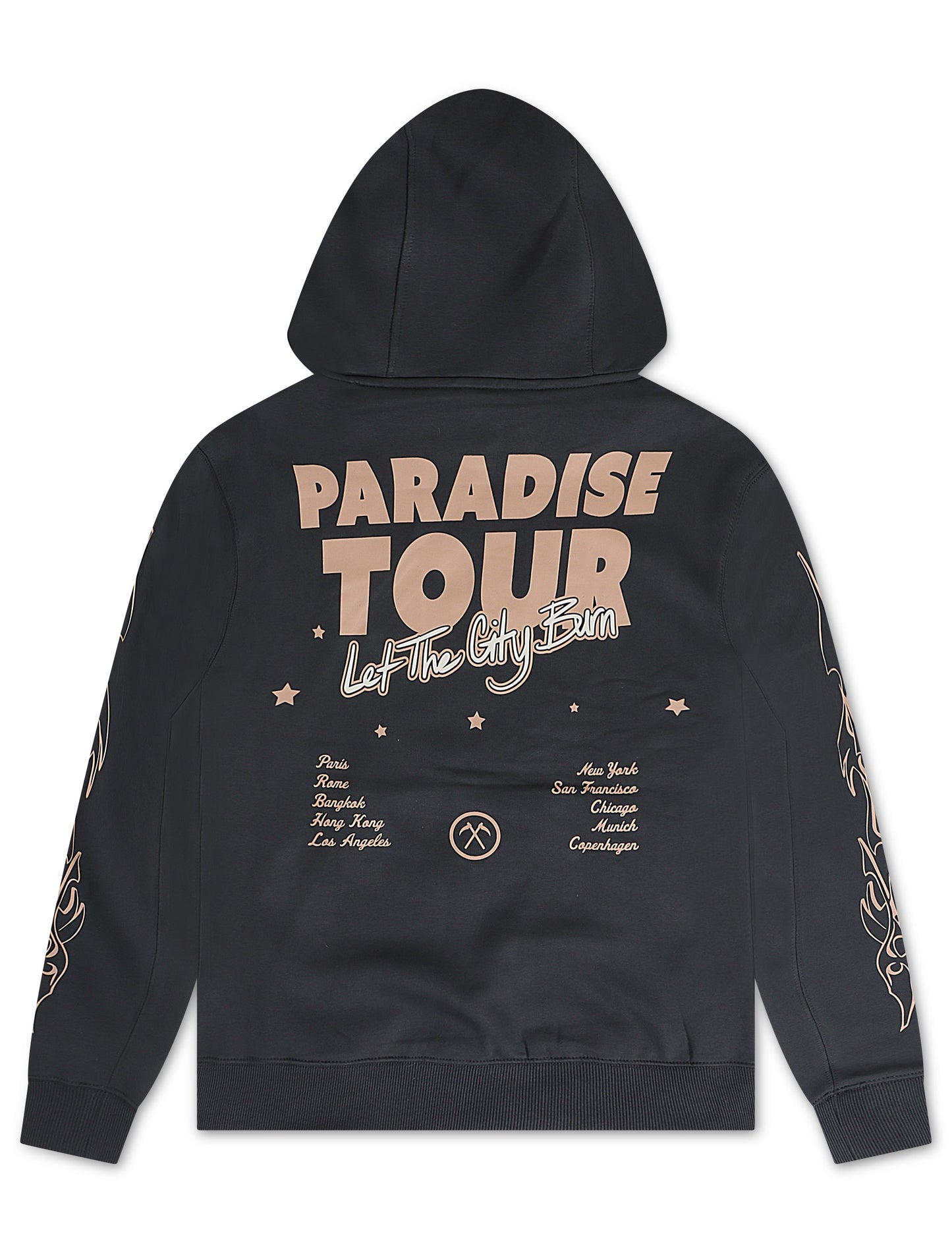 Jordan Craig Paradise Tour Fleece Hoodie - Charcoal Denim Exchange