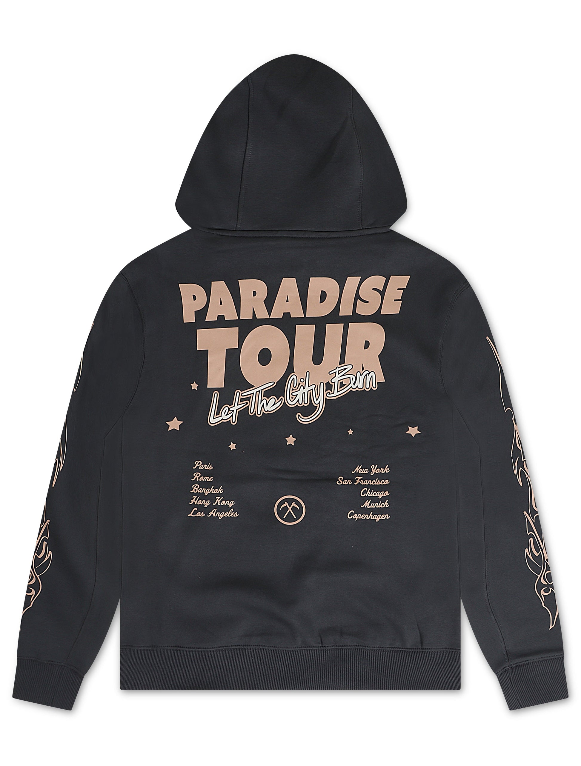 Jordan Craig Paradise Tour Fleece Hoodie - Charcoal Denim Exchange