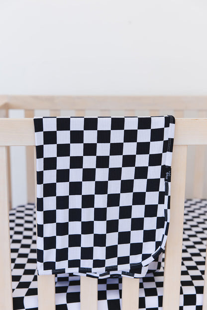 Hendrix (ribbed) - Lightweight Blanket Blush Lotus