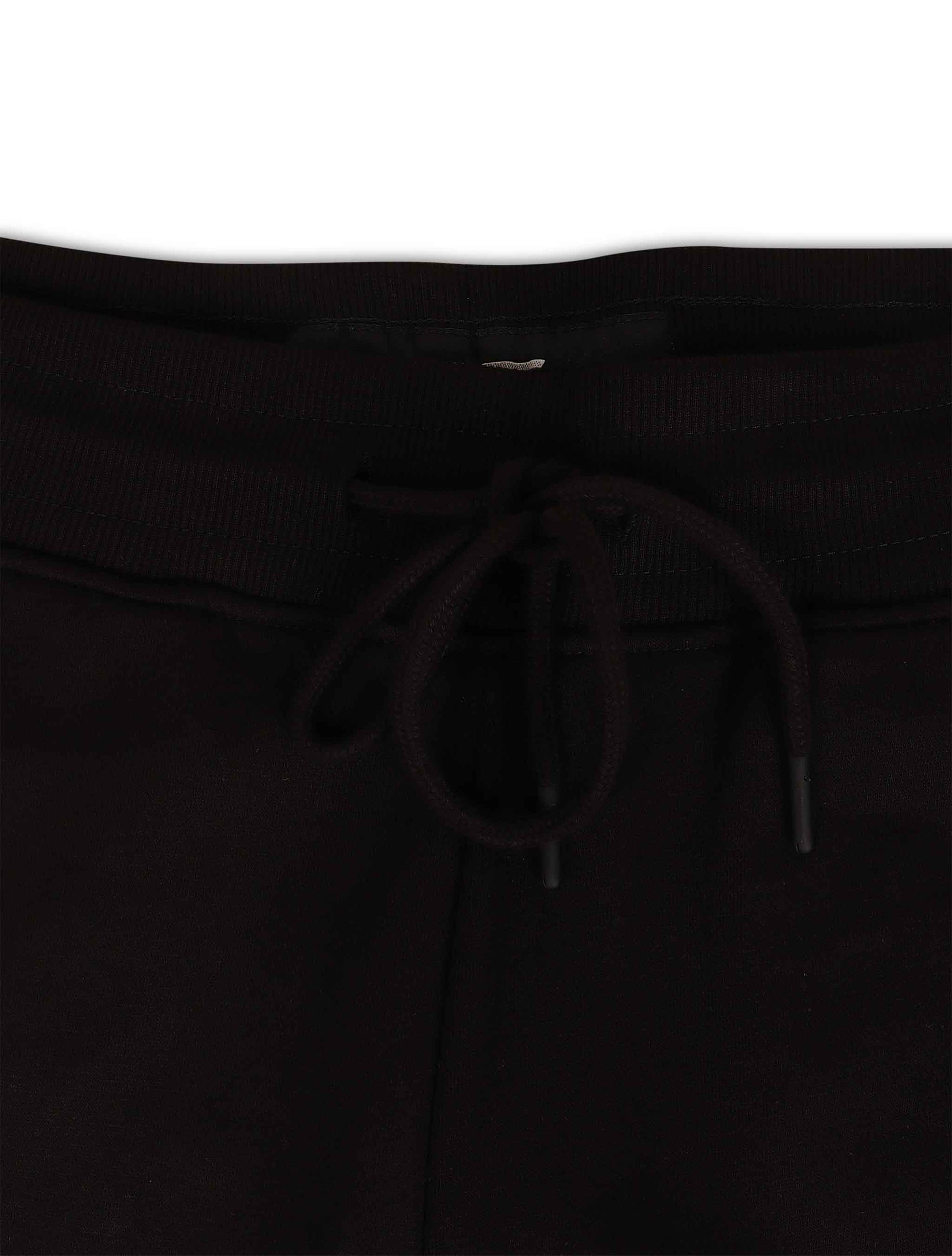 Jordan Craig Fleece Stacked Joggers - Black Denim Exchange