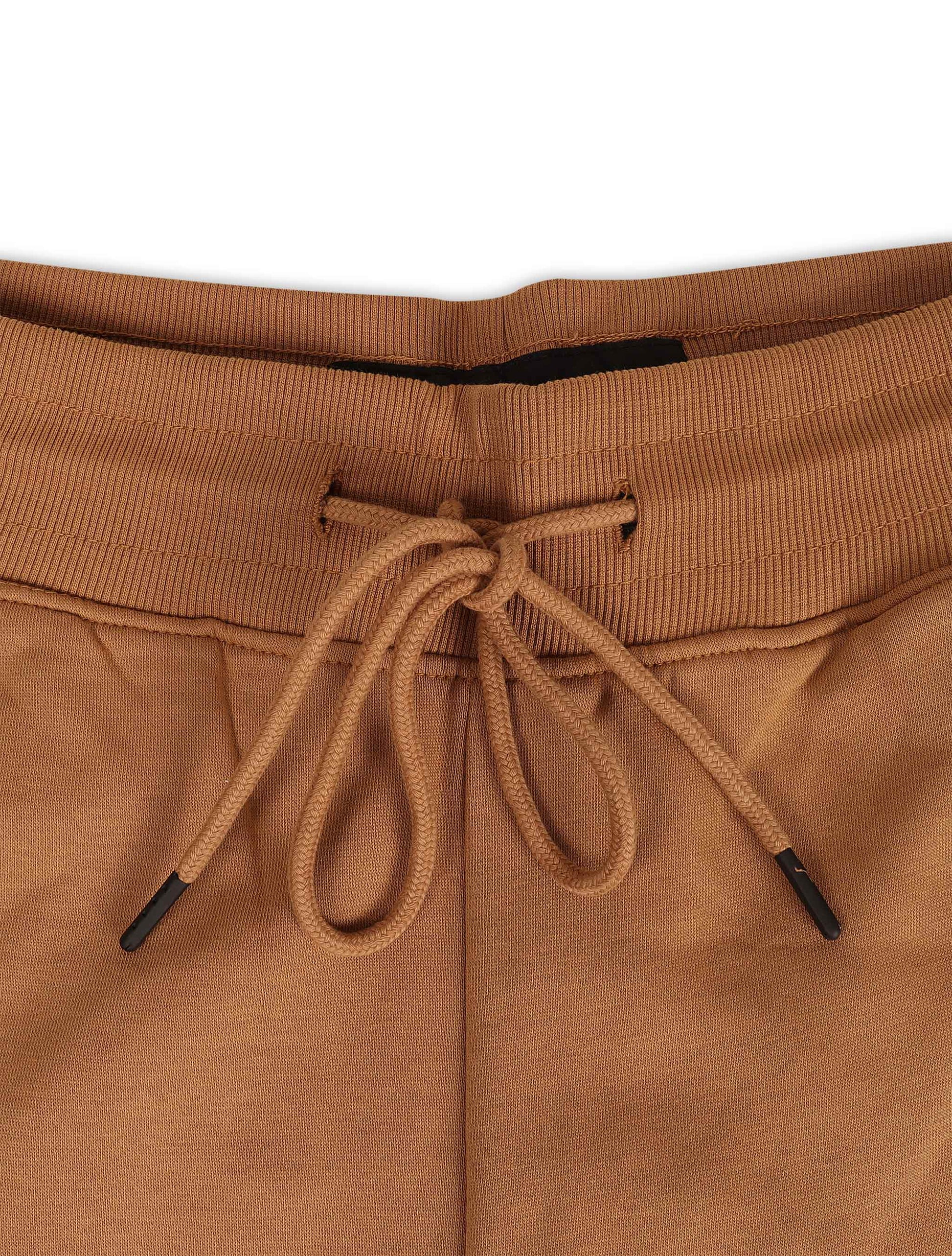 Jordan Craig Fleece Stacked Joggers - Mocha Denim Exchange