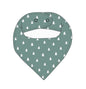 Northern Pine (ribbed) - Bandana Bib Blush Lotus
