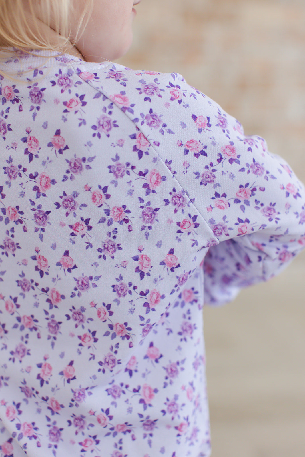 Kapri - Define Terry Sweatshirt Blush Lotus