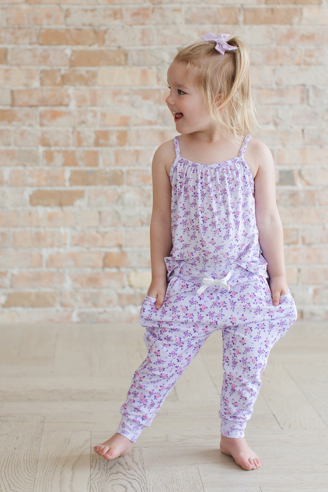 Kapri - Define Terry Jogger Blush Lotus