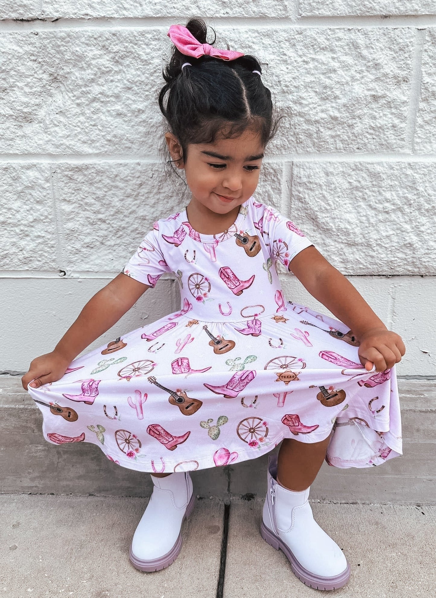 Cowgirl - Dress Blush Lotus
