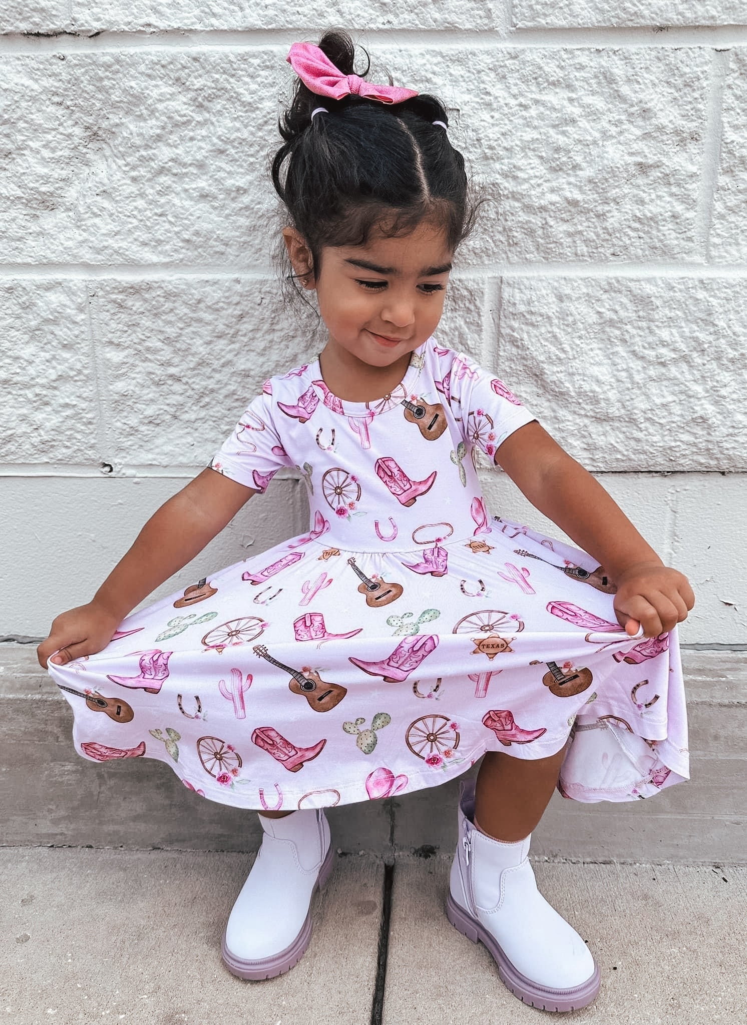 Cowgirl - Dress Blush Lotus