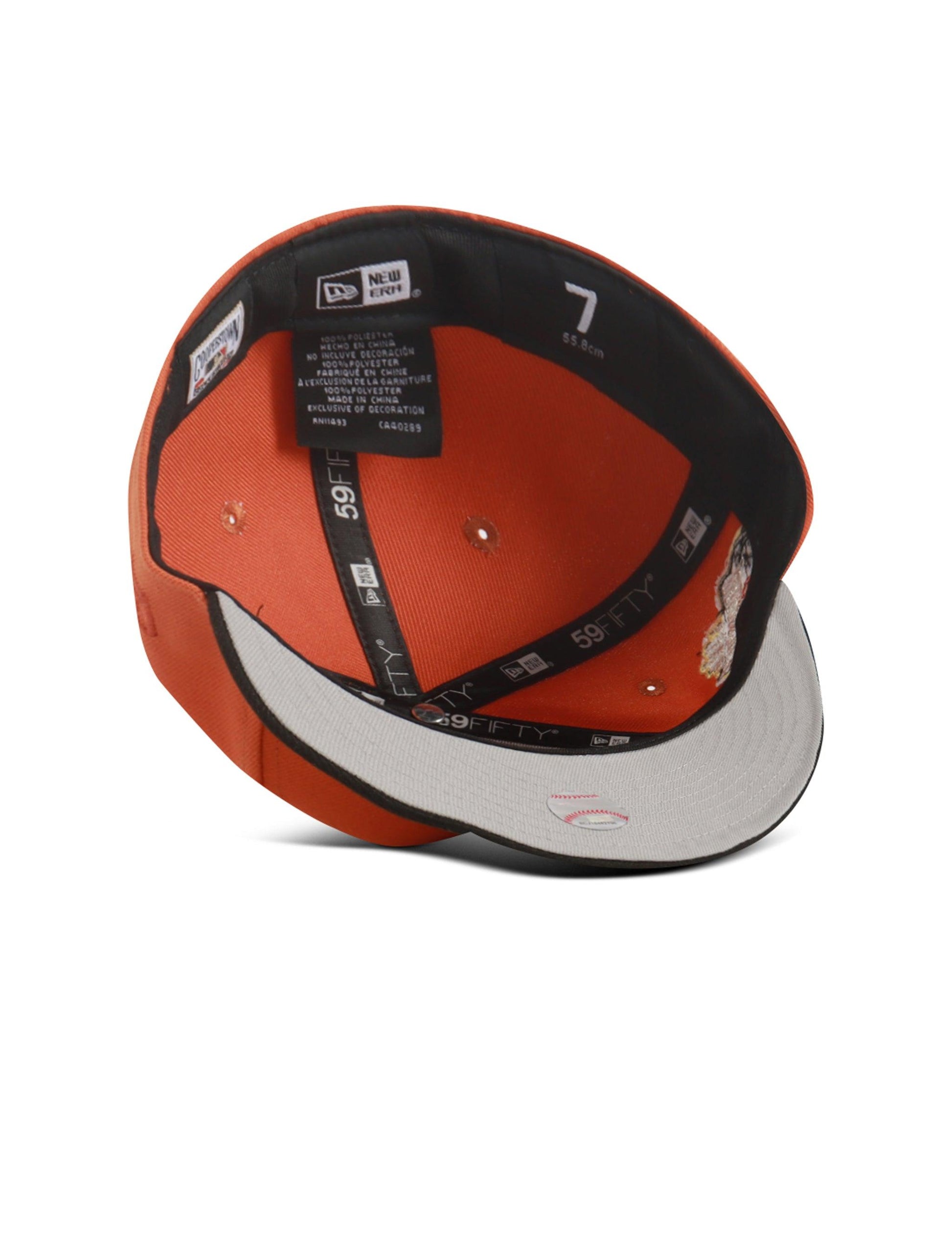 New Era LA Dodgers 40th Anniversary Hat - Orange Denim Exchange