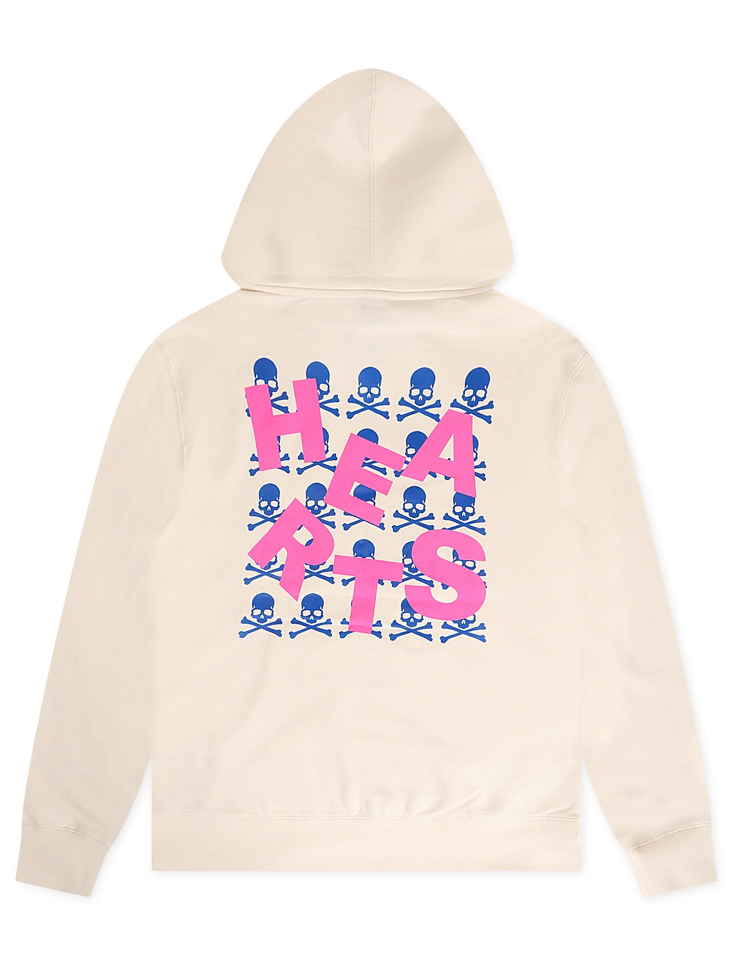 Lonely Hearts Club Upside Down Hoodie - Bone Denim Exchange