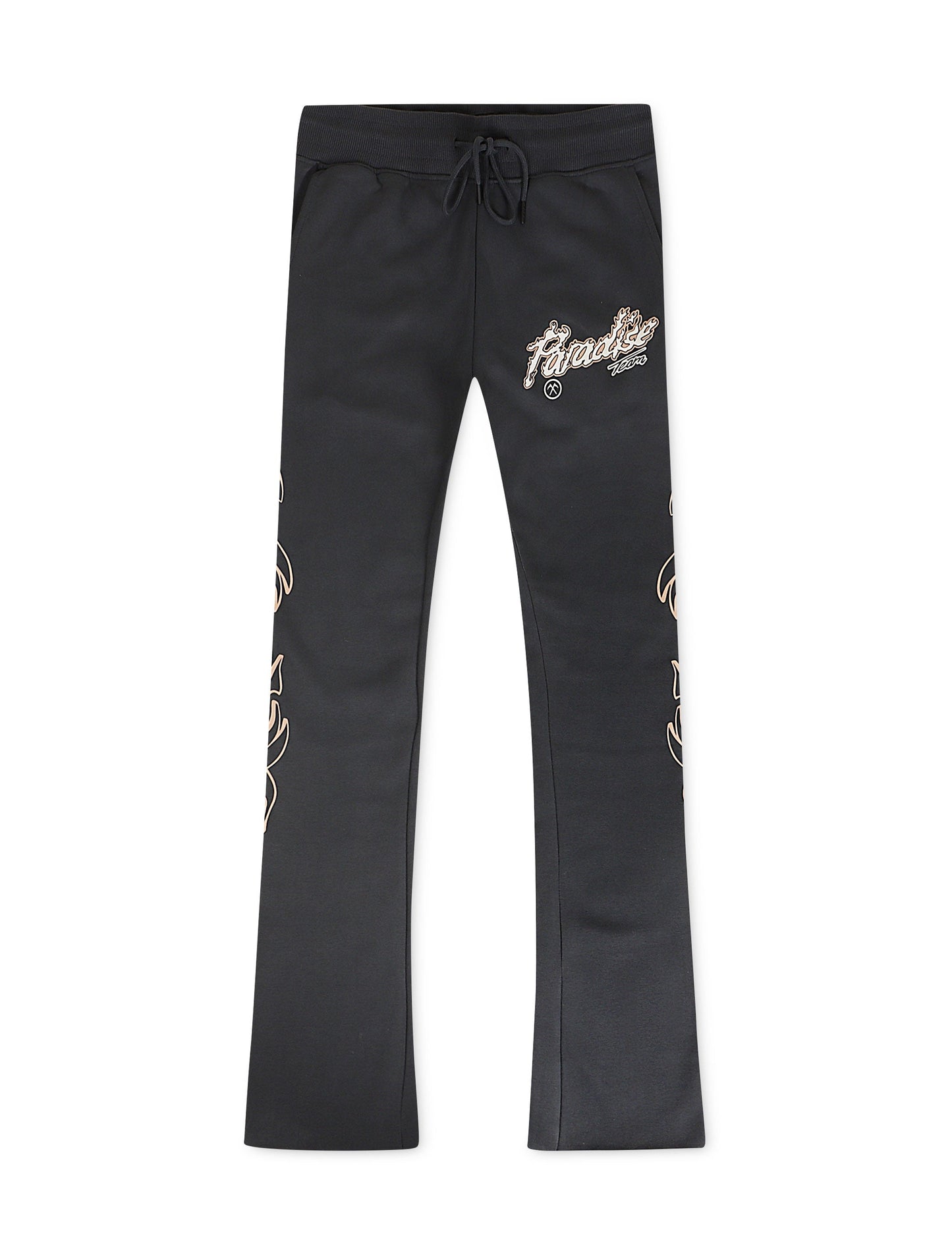 Jordan Craig Paradise Tour Fleece Stacked Joggers - Charcoal Denim Exchange
