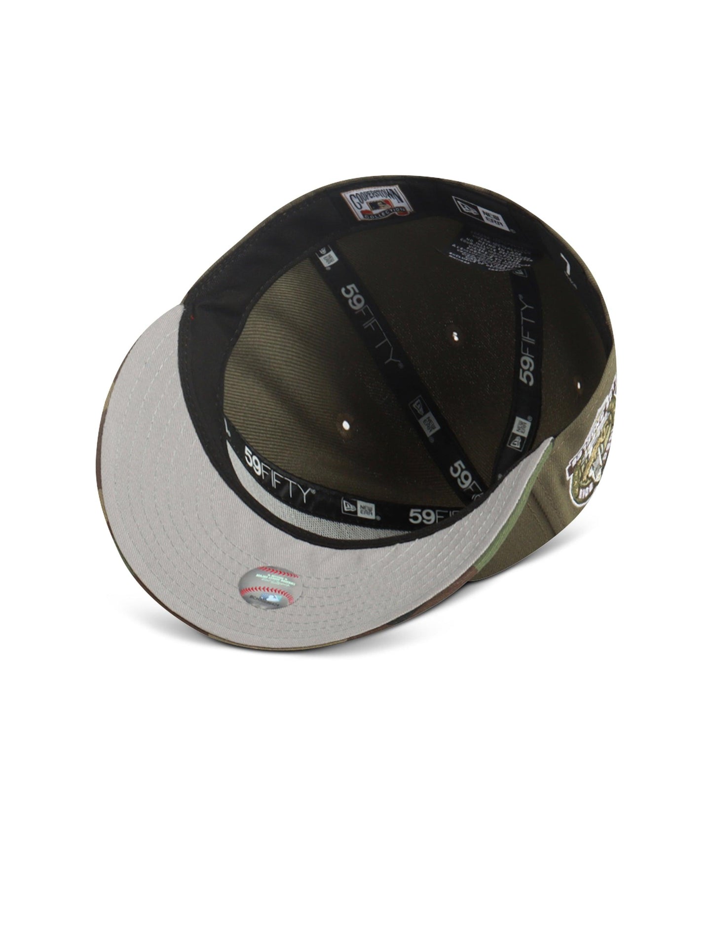New Era 5950 La Dodgers "50Th Anniversary" Hat Denim Exchange